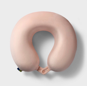 lot 5127095 image: Pink Memory Foam Travel Neck Pillow - Retail $10