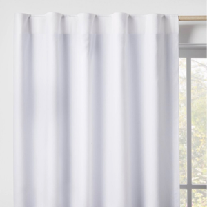 lot 5127109 image: 95 Blackout Twill Kids Panel White - Pillowfort - Retail $20