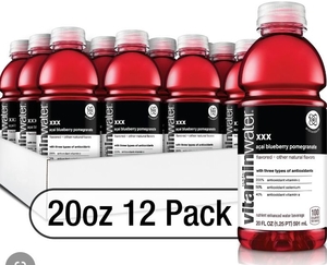 lot 1040 image: Vitaminwater XXX Acai-Blueberry-Pomegranate 12-Pack