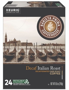 lot 1048 image: Barista Prima Decaf Italian Roast K-Cup Pods 24 Cups