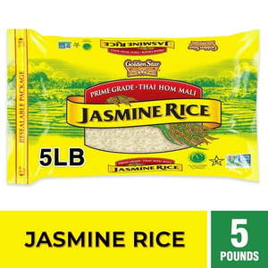 lot 1050 image: Golden Star JASMINE RICE 5 LB
