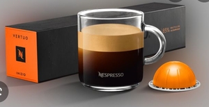 lot 1205 image: Nespresso Vertuo Inizio Gran Lungo Coffee Pods 10 Pods