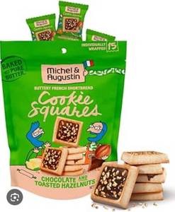 lot 1213 image: Michel & Augustin French Cookie Squares 4.4Oz