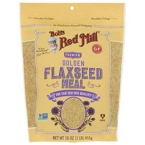 lot 1253 image: BOBS RED MILL PREMIUM GOLDEN FLAXSEED MEAL 16 OZ