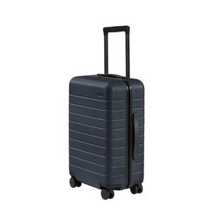 lot 1008 image: Away Carry-On Luggage, Lightweight Hardside Suitcase with Spinner Wheels, 22 Inch Airline Approved, TSA Lock, Navy Blue - Retail $275