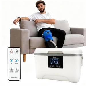 lot 1045 image: EONIX Cold Therapy Machine with Programmable Timer,Ice Machine for Knee After Surgery,Replacement Recovery System,Cryotherapy Pain Relief wCompression Pad for Knee,Hip and Ankle - Retail $95