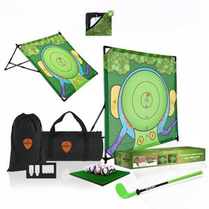 lot 1089 image: Battle Golf Indoor Chipping Game �� The Original Portable Battle Golf Chipping Game for Dads and Junior Golfers (Standard Indoor Set with Club) - Retail $150