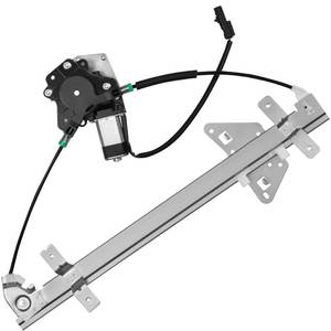 lot 1141 image: XIMAKA Rear Driver Side Power Window Regulator with Motor (2 Pins) Fit for 2000-2004 Dodge Dakota (Crew Cab Only Cable Operated), 1998-2003 Durango, 741-598 - Retail $40