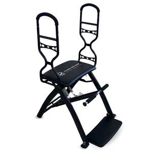 lot 1268 image: Lifes A Beach Pilates PRO Chair Max with Sculpting Handles  Shape Transform & Reform  Total Gym Home Workout  Adjustable Resistance Levels - Retail $230