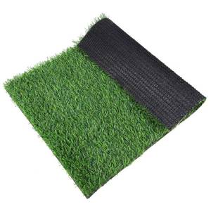 lot 1273 image: LOORGVEL Artificial Grass Door Mat for Entryway Waterproof Synthetic Turf Rug Non-Slip Backing for Outdoor Use 40 x 60 Fake Grass Floor Mat - Retail $17