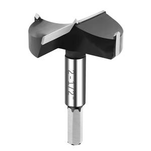 lot 15921 image: NICAVKIT 2-12 Inch Carbide Forstner Drill Bit, Carbide Tipped Forstner Bit for Hard Wood, Wood Drilling Bit Hinge Cutter Tool Kit for Plywood Plastic - Retail $18