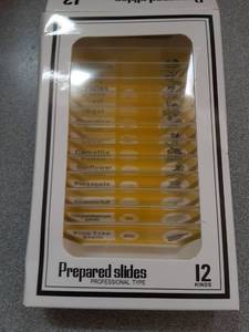 lot 15950 image: Professional Prepared Microscope Slides - Botanical Set - Retail $25