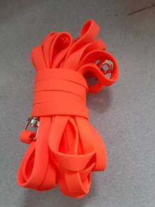 lot 15997 image: Extra long Bright Orange Dog Leash - Retail $0