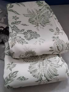 lot 16010 image: 108 Length Two Panels Blackout Curtains  - Retail $0