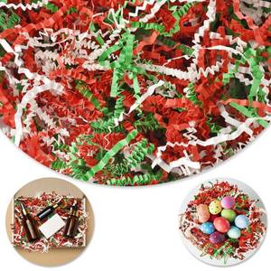 lot 16018 image: Easter Crinkle Paper Filler, 12LB(8 oz) Shredded Paper For Gift Baskets, White bridesmaid proposal gifts, Crinkle Cut Paper Shred For Birthdays, Weddings,Boxes Bags, Basket Filler, Anniversaries, Gift Wrapping - Retail $8