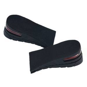 lot 16021 image: Height Increase Insoles 2-Layer Air up Shoe Lifts Elevator Shoes Insole -4.5 cm (1.8 inches) Heels Lift Inserts for Men and Women - Retail $11