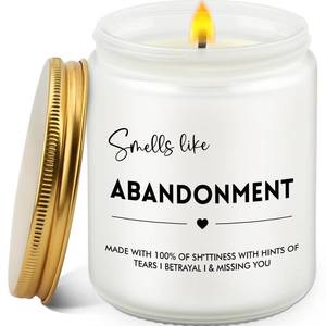 lot 16052 image: Scented Candle - Graduation Gifts, Moving Away Gifts, Farewell Gifts for Friends, Coworker Leaving, Retirement, Breakup Gifts, Goodbye Gifts for Boss, Work Bestie, Ex-Boyfriend or Girlfriend - Retail $7