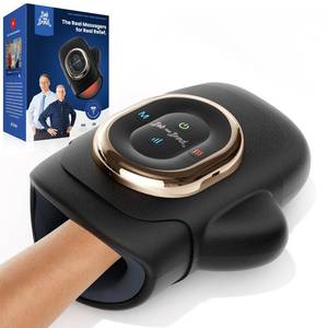 BOB AND BRAD Hand Massager with Heat and Compression, Individual Fingers, FSA-HSA Eligible, Cordless HandSpa Pro Hand Massager for Arthritis and Carpal Tunnel, Pain Relief, 5 Intensity Settings - Retail: $70