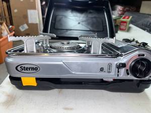 lot 1 image: Brand new Sterno Portable Butane Stove