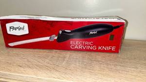 lot 26 image: Parini Electric Carving Knife New in box - Retail $24