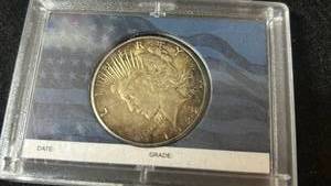 lot 54 image: 1922 Peace Silver Dollar Coin in Protective Case
