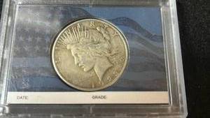 lot 55 image: 1923 Peace Silver Dollar