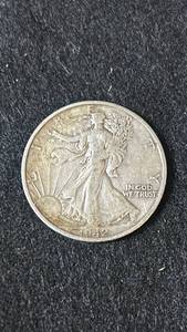 lot 65 image: 1942 Walking Liberty Half Dollar Mint mark S