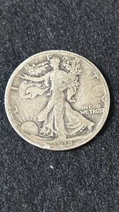 lot 66 image: 1918 Walking Liberty Half Dollar Silver Coin Mint Mark S