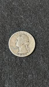 lot 74 image: 1945 Silver Washington Quarter
