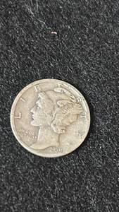 lot 83 image: 1939  Mercury Dime