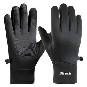 lot 35485 image: Water-Resistant Winter Gloves for Men, Touchscreen and Fleece Thermal Cold Weather Gloves, Snow Ski Gloves Winter Gear (XL) - Retail $15