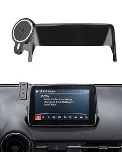 lot 35512 image: PZK Car Phone Mount for Mazda CX-3 2016-2021 Mazda 3 2014-2016 MX-5 Miata 2016-2023 Accessories 7-Inch Screen Magnetic 15W Fast Wireless Charger Phone Cradles Car Phone Holder Not Affect Vent - Retail $28
