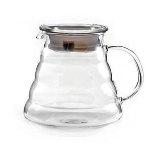 lot 35611 image: 600ml Coffee Server, Standard Glass Coffee Carafe, Coffee Pot, Clear - Retail $10