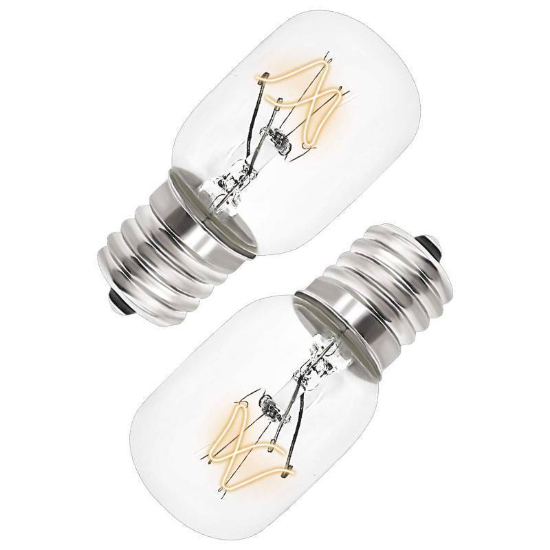 lot 61753 image: AMI PARTS 8206232A Bulb 40w 125v Microwave Oven Light -Under Hood Microwave Bulb- E17 Fit for Whirlpool Microwave Light Bulb - Retail $6