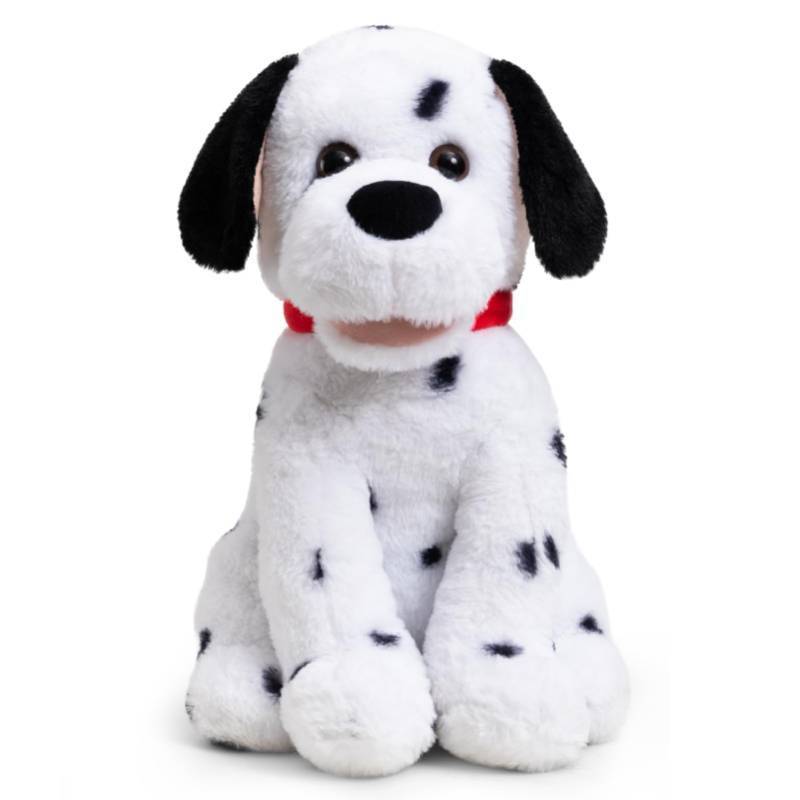 lot 61969 image: Dalmatian Stuffed Animal Dalmatian Puppy Dog Plush with Red Collar Plush Toy Gift for Kids 13 inches - Retail $19