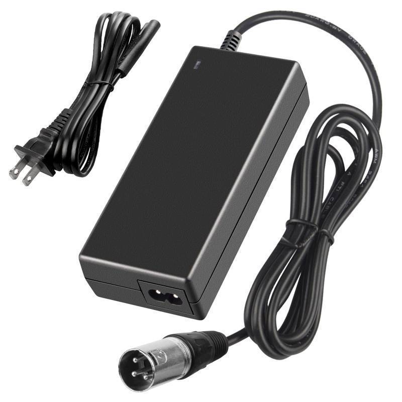 lot 72093 image: Fancy Buying 44V Charger for 36V Lead Acid Battery Razor MX500 MX650, GT GT750, Izip I600 I750 I1000 Mongoose M750 Electric Scooter with 3-Pin Male XLR Connector - Retail $19
