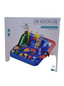 lot 4790 image: Car Adventure Toy Play Set, 4 Cars, Play without Batteries for Ages 3 and Up