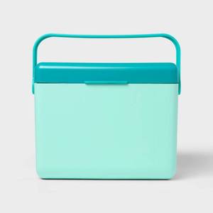 lot 4814 image: 16 Cans11qt Hard Sided Cooler - Sun Squad Green 20% Recycled Plastic
