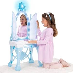 lot 6065 image: Frozen Disney Elsas Magical Ice Vanity - Retail $70