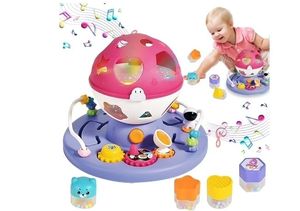 lot 6084 image: Toddler Toy, Light up Musical Shape Sorter