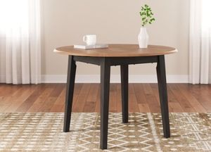 lot 6102 image: Drop Leaf 26-42 Extendable Dining Table - Retail $200