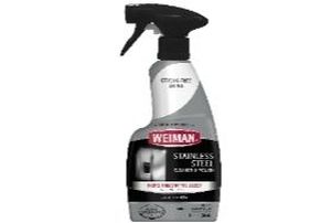 lot 6111 image: Weiman Stainless Steel Cleaner and Polish Spray, 12 Oz 355 Ml