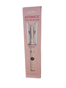 lot 10356 image: Sejoy Automatic Hair Curling Iron - Pink