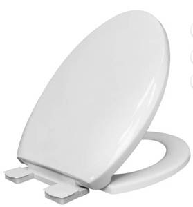 lot 15381 image: Mainstays Elongated Toilet Seat