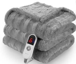 lot 15388 image: MARNUR Electric Heated Throw Blanket