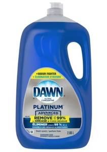 lot 15401 image: Dawn Platinum Dishwashing Liquid - Rain Scent 2.66L