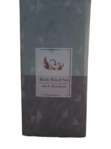 lot 15414 image: Luxury Bath Towel Set in Gift Box -