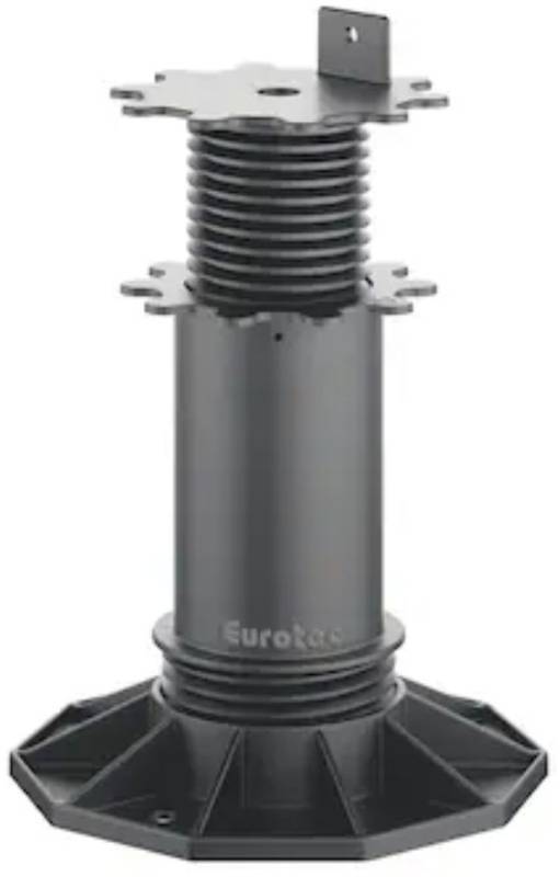 lot 14744 image: Eurotec Pedestal Eco Xl Adjustable Height 5 18 -7 34 15 Pack - Retail $83