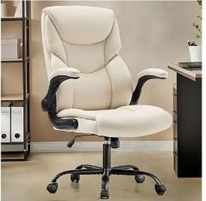 lot 6197 image: Heavy-Duty Ergonomic Office Chair Designed for Tasks - Retail $90