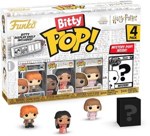 lot 7260 image: FUNKO Bitty POP Harry Potter and the Goblet of Fire - Ron 4-Pack